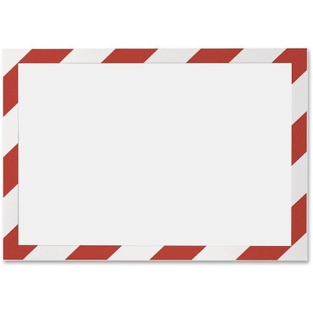 Durable Office Products FRAME, SELF-ADHESIVE, RED/WHT, 2PK DBL4770132